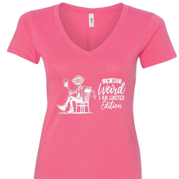 I'm Not Weird I Am Limited Edition V-Neck T-Shirt | Many Colors - Picture 5 of 10